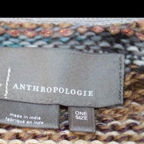 By Anthropologie shimmer knit duster - Picture 11 of 11